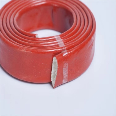 Yüksek Sıcaklık Silikon Kaplı Fiberglas Kılıf Silikon Kablo Kılıfı