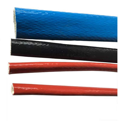 Silikon Kaplı Fiberglas Yüksek Sıcaklık Tel Kol Egzoz Yalıtımı Isı Kalkanı