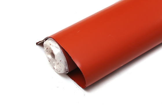 E Cam / C Cam Tek Tarafı Silikon Kaplı Fiberglas Kumaş İzolasyon Yangına Dayanıklı