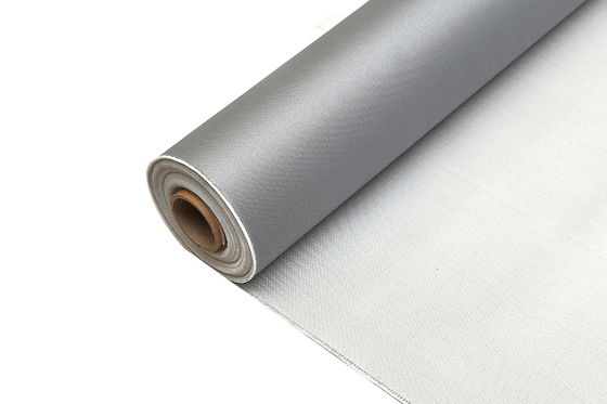 0.4mm PU Kaplı Fiberglas Kumaş Isı Koruması Isı Yalıtımı Yanmaz