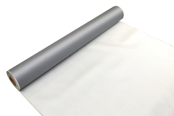 0.4mm PU Kaplı Fiberglas Kumaş Isı Koruması Isı Yalıtımı Yanmaz
