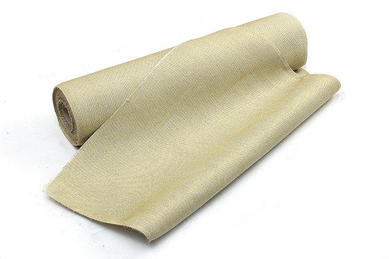 Silika Yüksek Sıcaklık Fiberglas Kumaş Vermikülit Kaplı