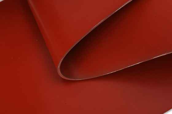 0.8mm Isı Yalıtım Kumaşı Silikon Kauçuk Kaplama Fiberglas Kumaş