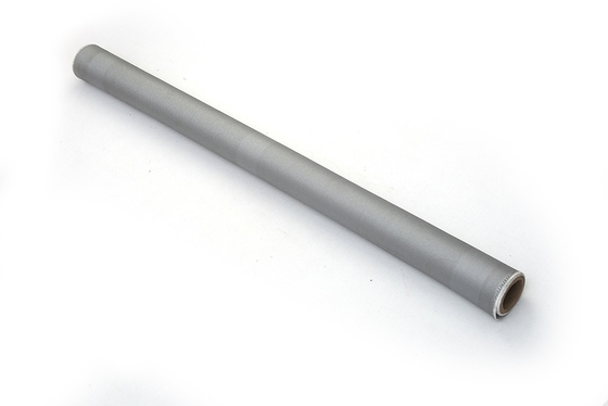 Kaynak Battaniyesi İçin Gri Poliüretan PU Kaplı Fiberglas Kumaş 0.9mm