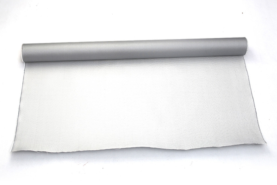 Paslanmaz Çelik Tel M850 1 Taraflı 120gsm Gri Silikon Kaplama, Kaldırma Ceketi ve Duman Perdesi İçin Kullanılan