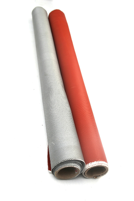 Paslanmaz Çelik Tel M850 1 Taraflı 120gsm Gri Silikon Kaplama, Kaldırma Ceketi ve Duman Perdesi İçin Kullanılan