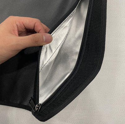 9.8 x 13.4 İnç Yanmaz Dosya Çantası Para Tutacağı Set Fermuar Kapatma 1832 °F