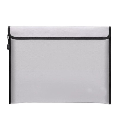 Su Geçirmez Yanmaz Belge Tutucu Silikon Kaplı Folyo Kaplı Fiberglas Kumaş