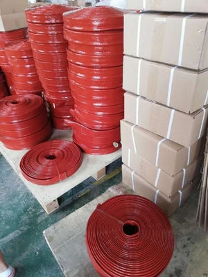 Kablolar Teller İçin Yüksek Sıcaklık Silikon Kauçuk Fiberglas Kılıf
