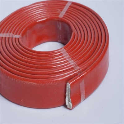 Yüksek Sıcaklık Silikon Kaplı Fiberglas Kılıf Silikon Kablo Kılıfı
