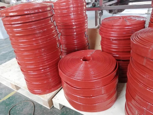 Silikon Kauçuk ile Kaplanmış Yangına Dayanıklı Fiberglas Kılıf Korozyon Önleyici Kimyasallar