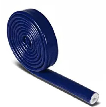Yakıt Hatlarını Korumak için 20m 66ft Silikon Kaplı Fiberglas Isı Kovanı 15mm ID