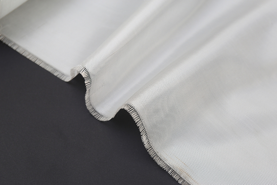 Toz Toplama Torbaları Ambalaj için Örgü Desen 1040 mm Fiberglas Filtre Kumaş