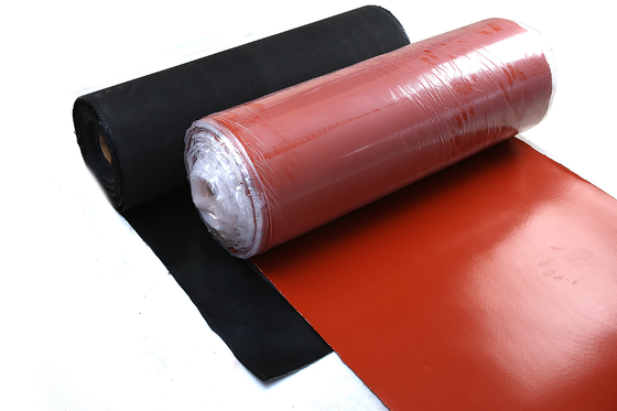 Yüksek Yoğunluklu Silikon Kaplı Fiberglas Kumaş Sıcaklık Dayanımı