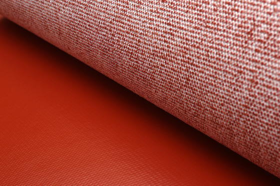 Yanmaz Silikon Kauçuk Kaplı Fiberglas Kumaş 260 Derece Çalışma Sıcaklığı