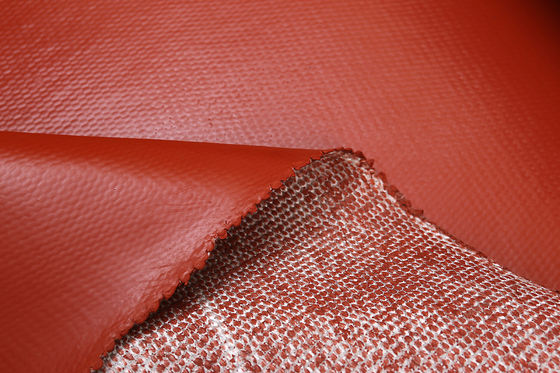 Çelik İşleri İçin 1.5mm Silikon Kaplı Fiberglas Kumaş Yanmaz Conta