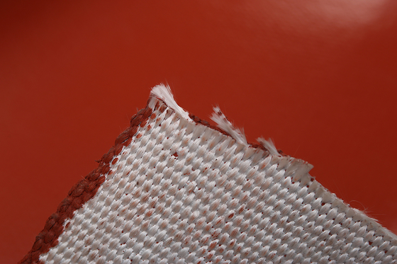 Endüstriyel Pürüzsüz Silikon Fiberglas Kumaş Yumuşak Yüksek Sıcaklık Dayanımı